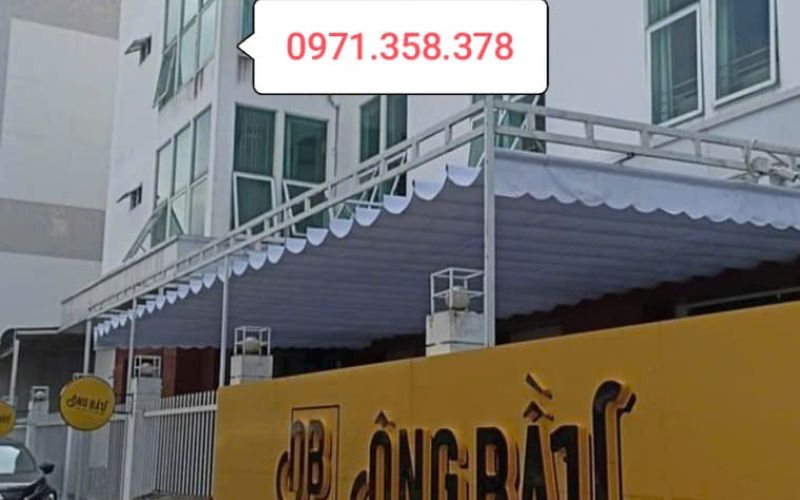 Thi Công Mái Hiên Di Động Nghệ An