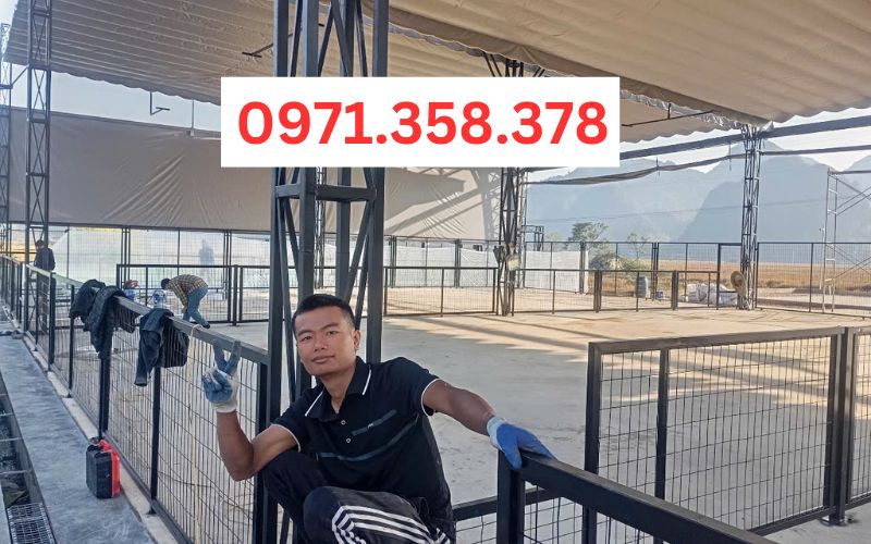 Mái che kéo ròng rọc