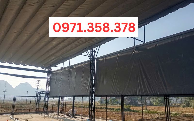 Mái che kéo ròng rọc