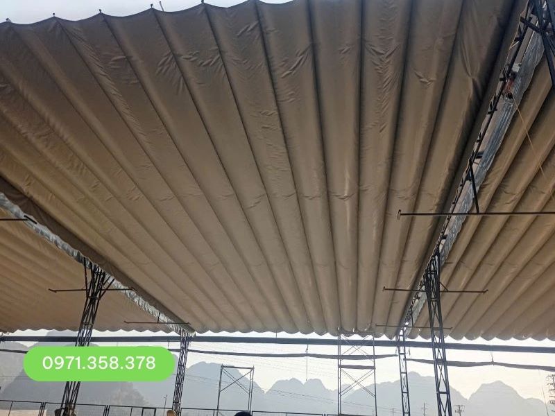Đơn vị lắp mái che uy tín nghệ an