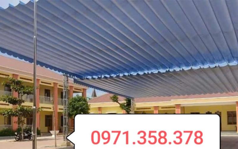 Thi công mái che di động hà tĩnh