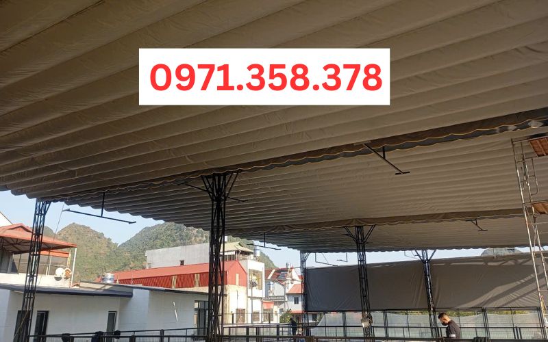 phụ kiện mái che bạt xếp